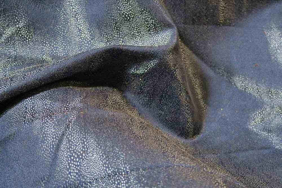 Navy Marisol Jacquard Fabric by the Yard - 58 Inch Wide