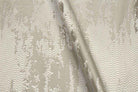 ivory MARMORE Jacquard Fabric by the Yard - 118 Inch Wide