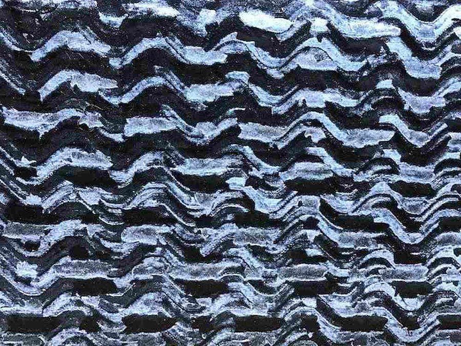 Meadow Velvet Fabric – Navy