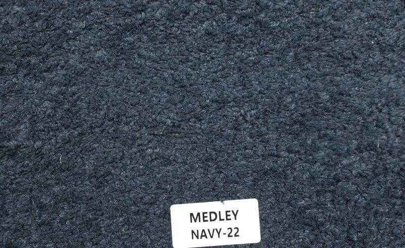 navy-1 MEDLEY Cozy Crushed Fabric by the Yard - 110 Inch Wide