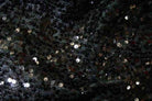 black Milton Taffeta Sequin Fabric by the Yard - 54 Inch Wide