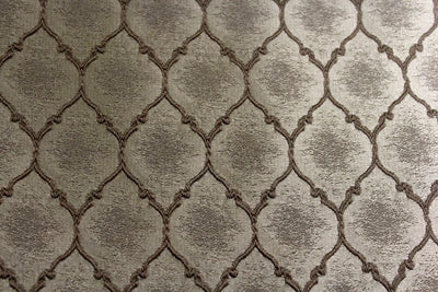 Ladino Ogee Jacquard Tablecloth – Tobacco