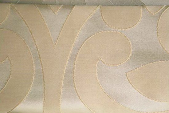 Rhonda in Ivory, made up as a tablecloth