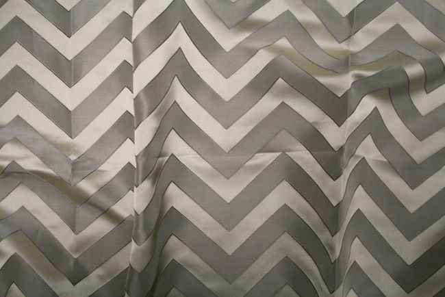 Rella Jacquard Fabric – Silver