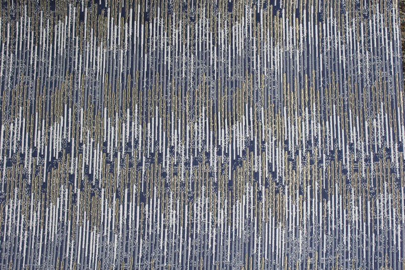 COLORADO Tablecloth - Silver/Navy