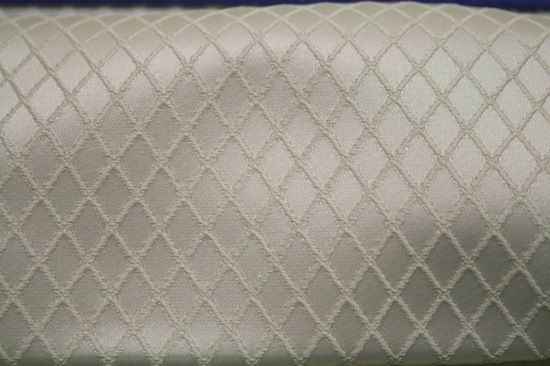 Rene Jacquard Fabric – White