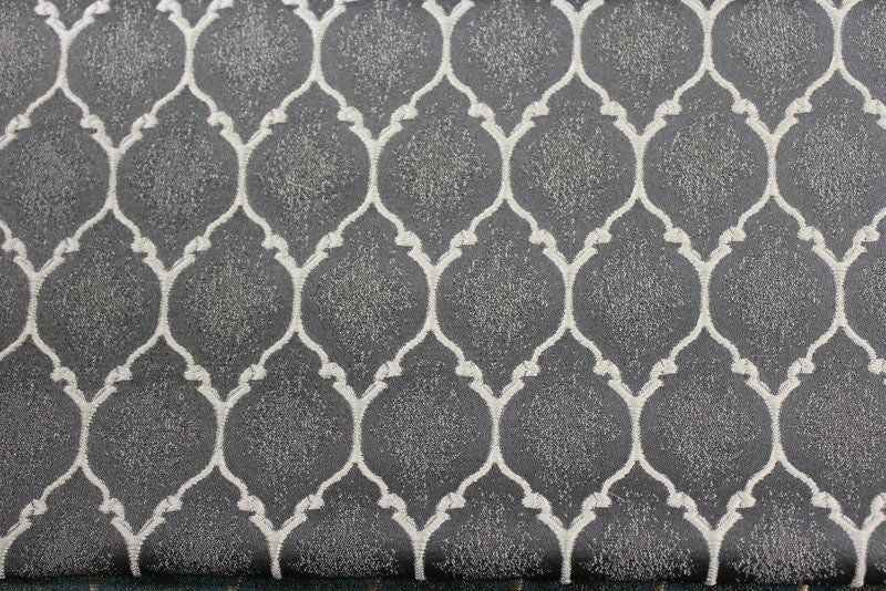 Ladino Jacquard Fabric – Grey