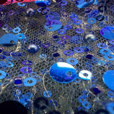 Tulle Mesh Fabric – Royal