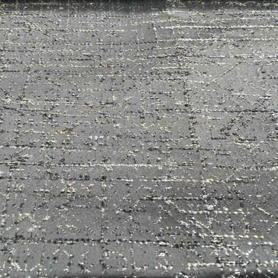 Mumbai Sparkling Jacquard Fabric – Grey