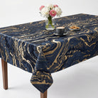 Mahwah Black Gold Tablecloth