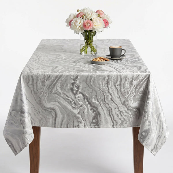 Mahwah White Tablecloth
