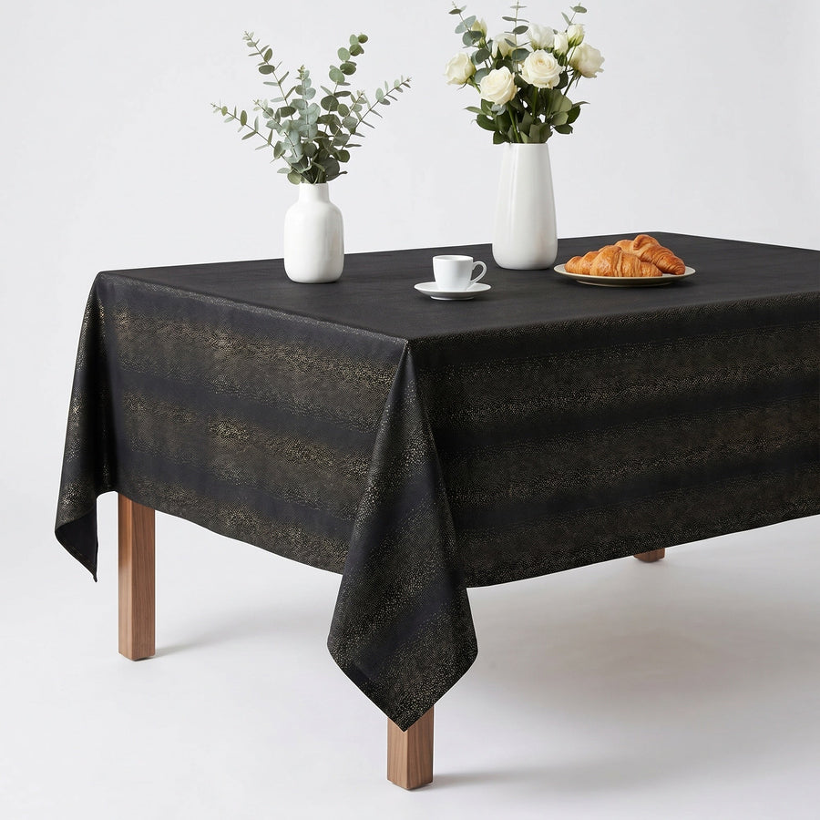 Marisol Black Tablecloth