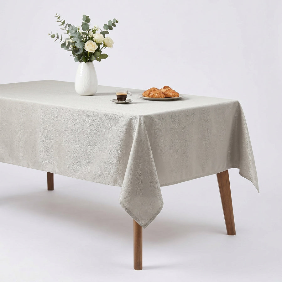 Marisol Silver Tablecloth