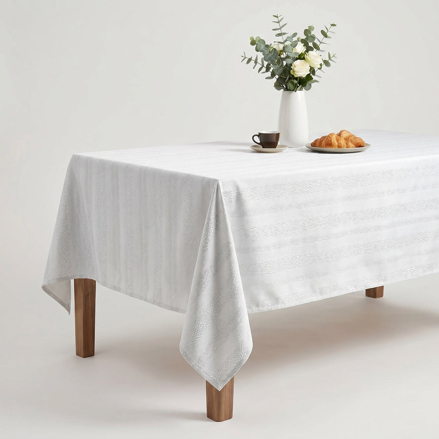 Marisol White Tablecloth