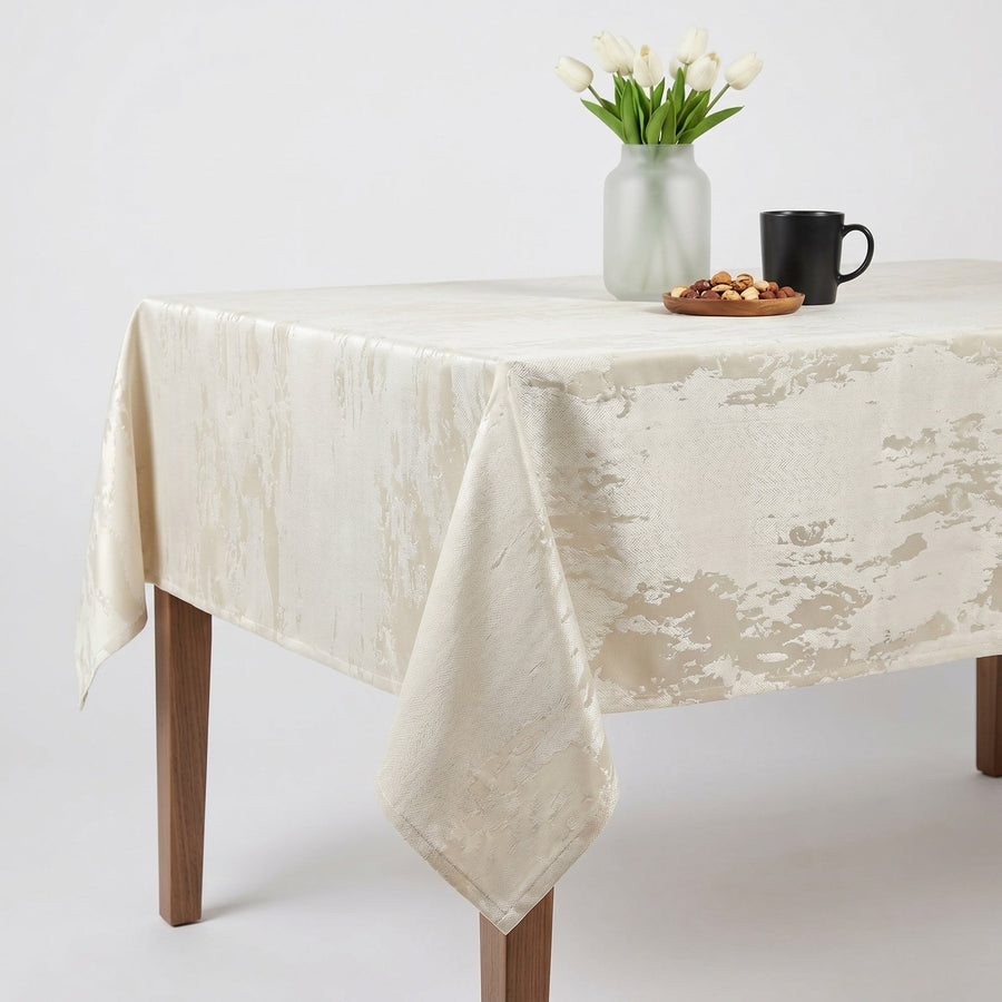 Marmore Ivory Tablecloth