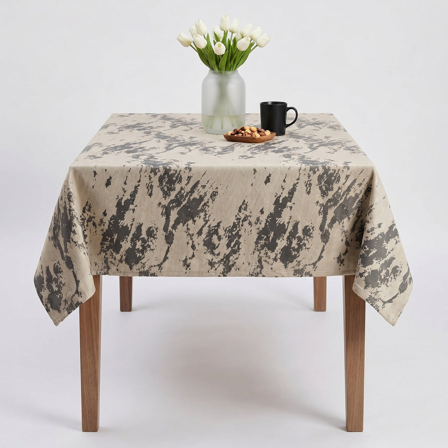 Marmore Silver Tablecloth