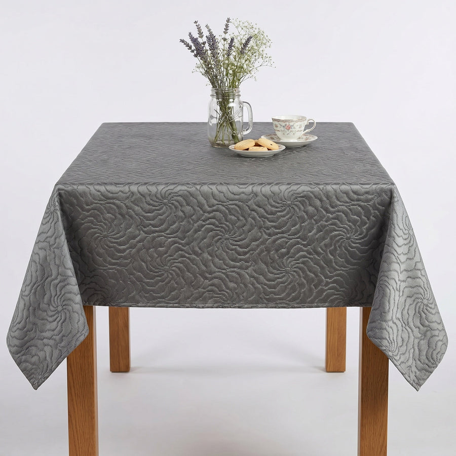 Matise Silver Tablecloth