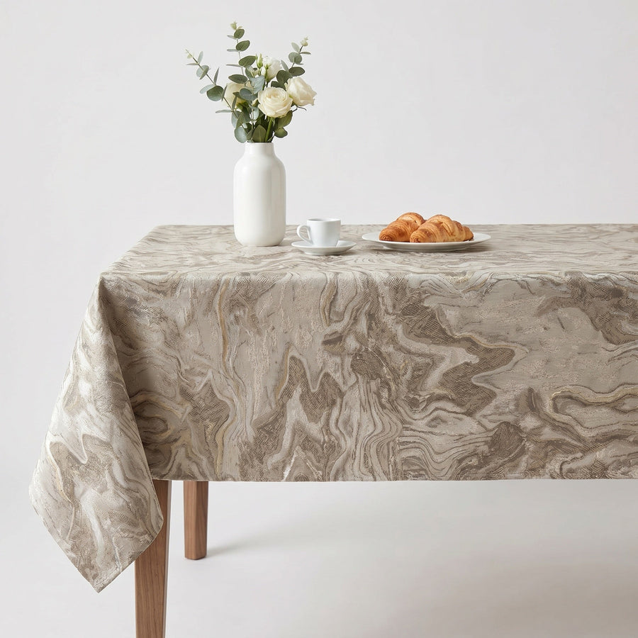 Milano Beige Tablecloth