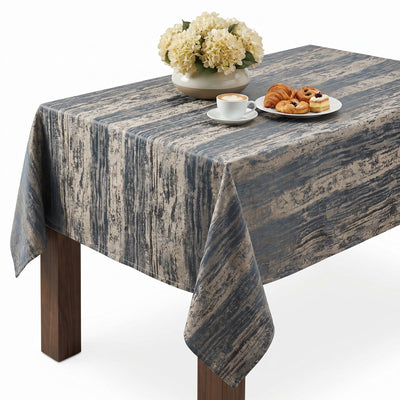 Miniral Jacquard Tablecloth – Blue