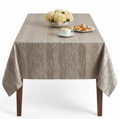 Miniral Jacquard Tablecloth – Ivory