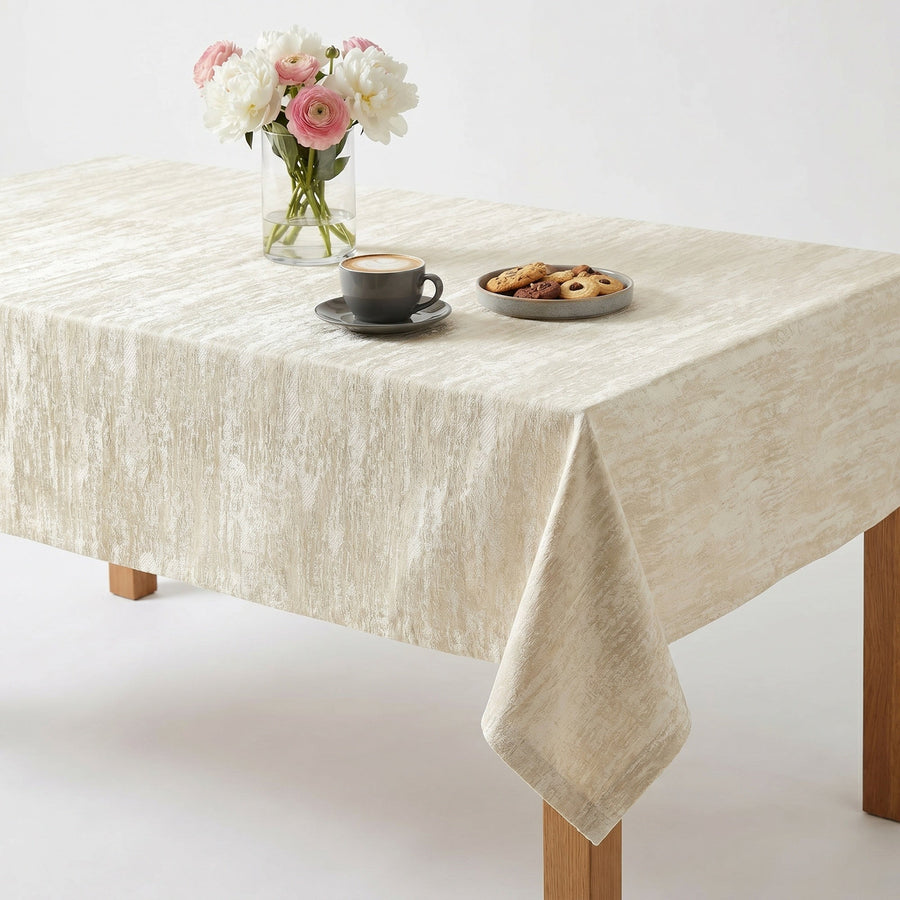 Misty Ivory Tablecloth