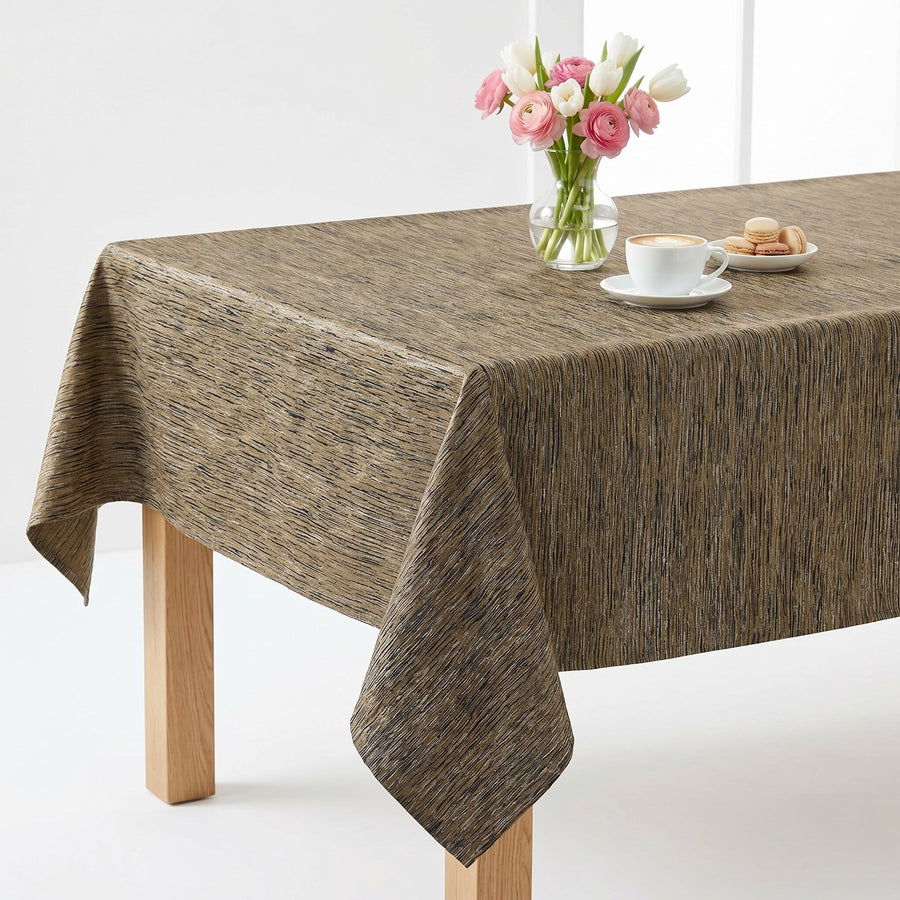 Mowhak Black Silver Tablecloth
