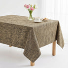Mowhak Gold Black Tablecloth