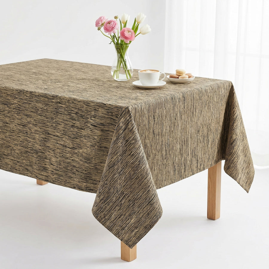 Mowhak Gold Black Tablecloth