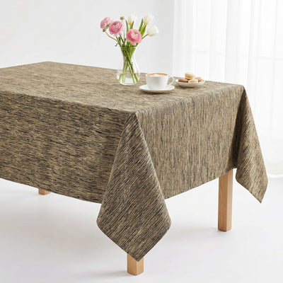 Mowhak Jacquard Tablecloth – Gold/black