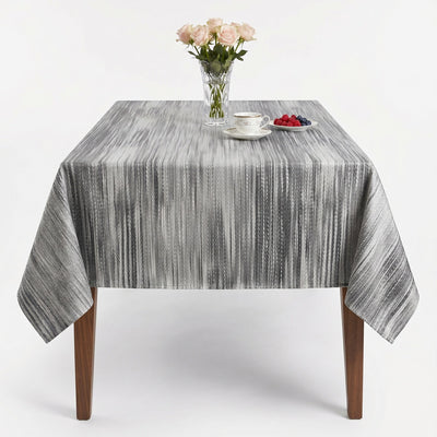 Multi Jacquard Tablecloth – Steel