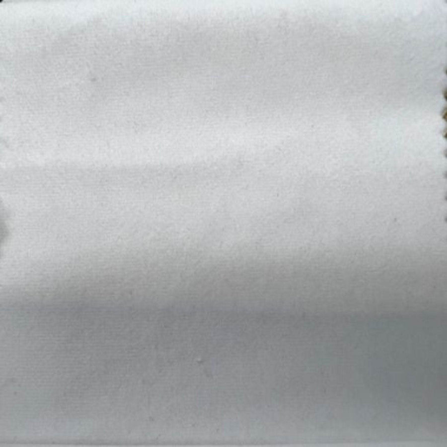 Newport118 Velvet Fabric – Antique White