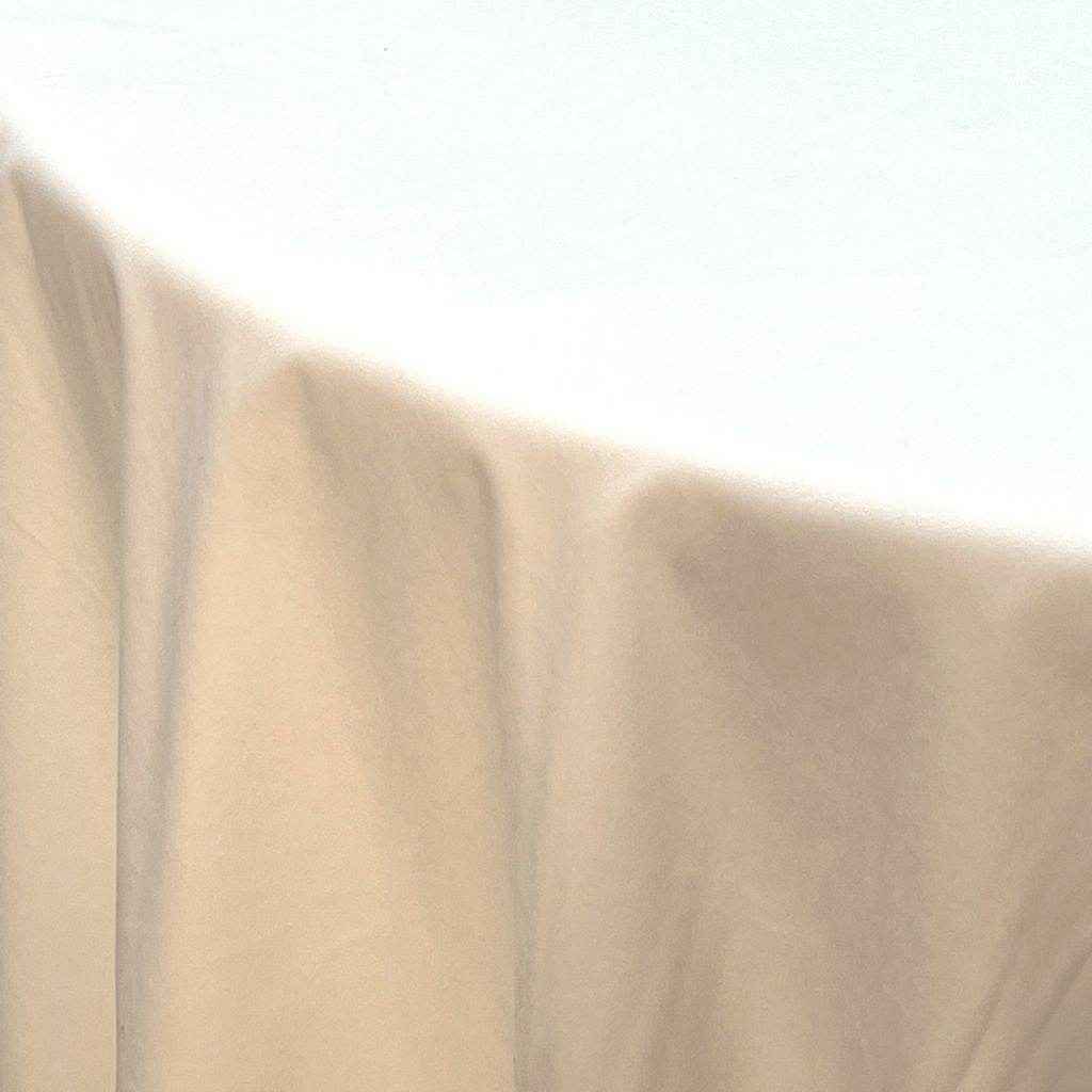 Antique White Soft Velvet Fabric by the Yard - 118 Inch Wide