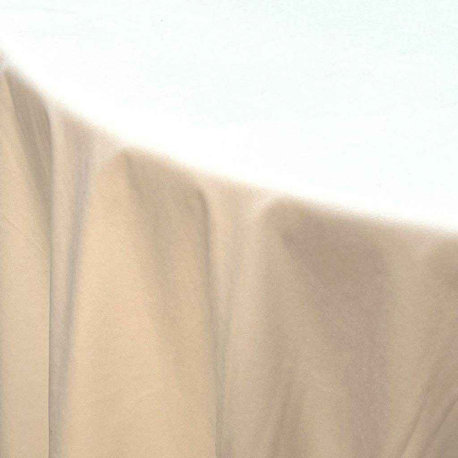 Antique White Soft Velvet Fabric by the Yard - 118 Inch Wide