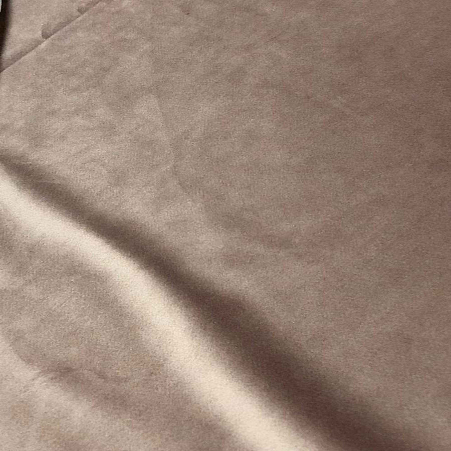 Mauve Soft Velvet Fabric by the Yard - 118 Inch Wide