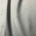 Silver Soft Velvet Fabric by the Yard - 118 Inch Wide