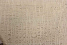 ivory NOBLE Jacquard Fabric by the Yard - 60 Inch Wide