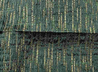 Noble Jacquard Fabric – Pine Green