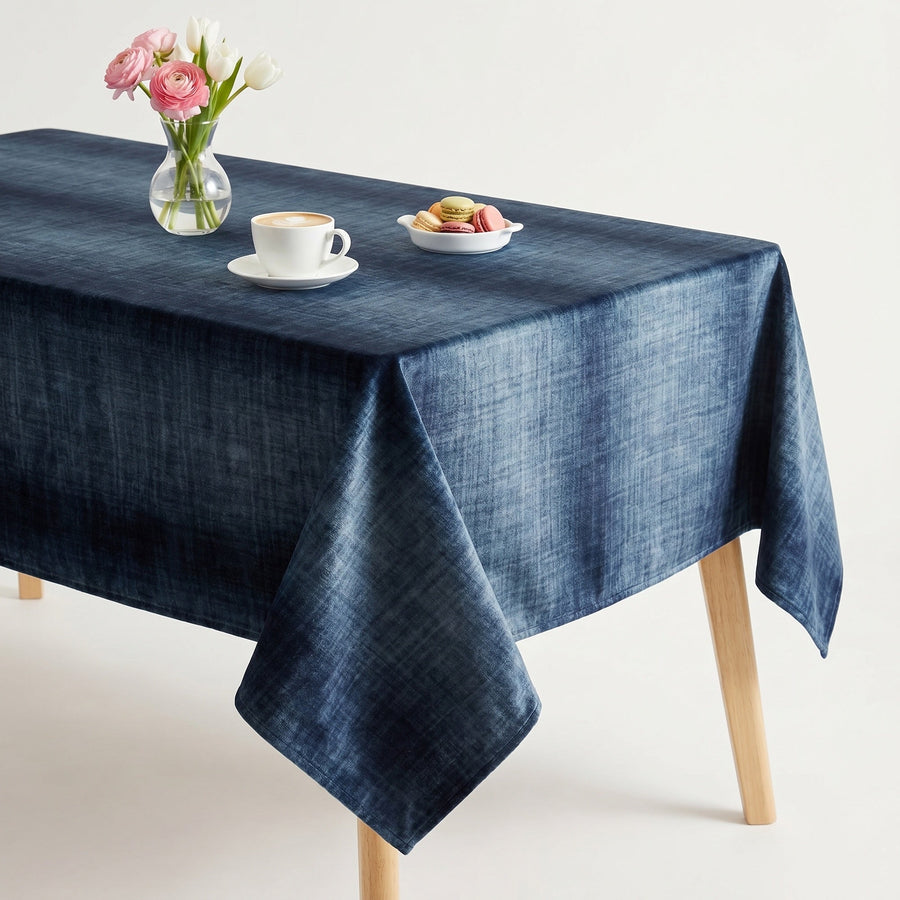 Newport Beach Blue Tablecloth