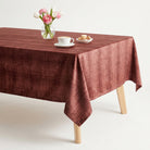 Newport Beach Burgundy Tablecloth