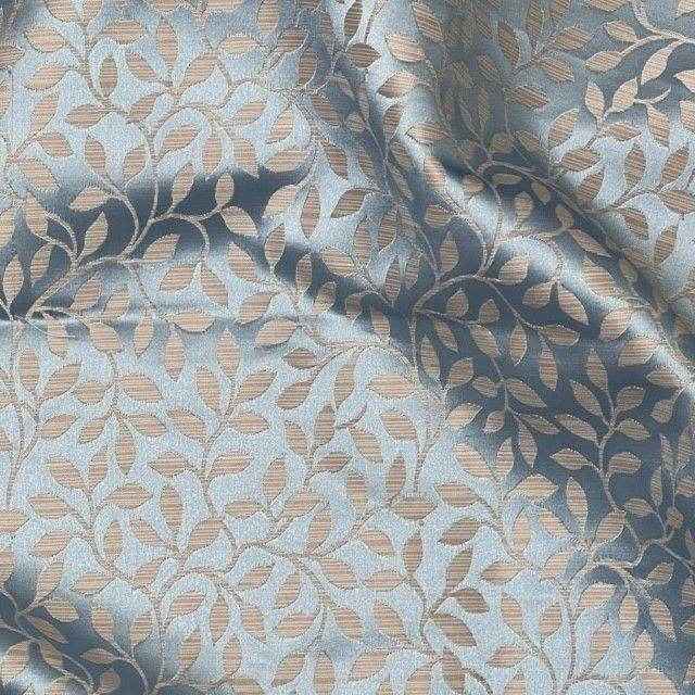 baby-blue ON THE VINE Jacquard Fabric by the Yard - 115 Inch Wide
