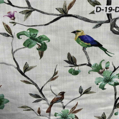 Parrot Digital Print Fabric – Mint Parrot