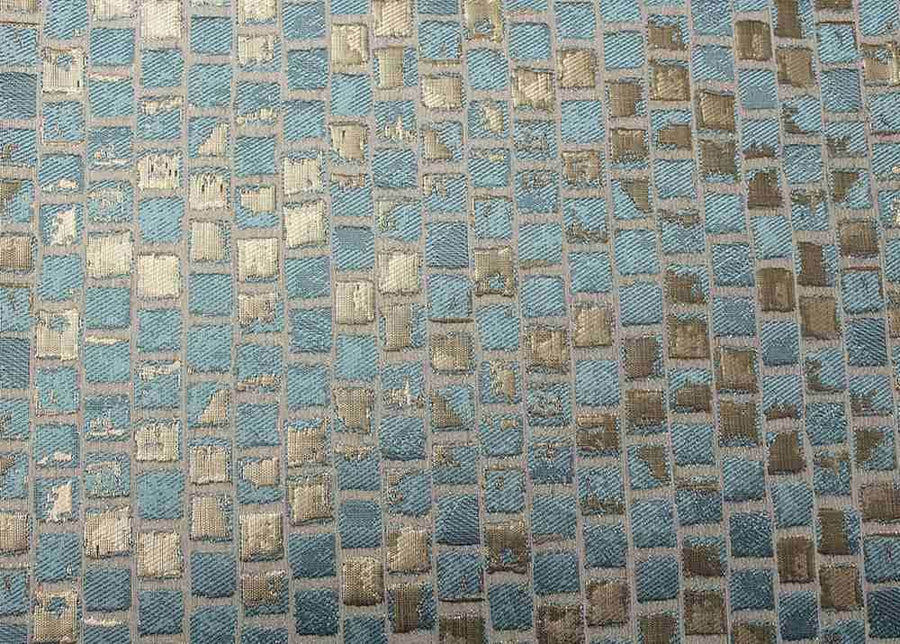 Patio Jacquard Fabric – Sky Blue