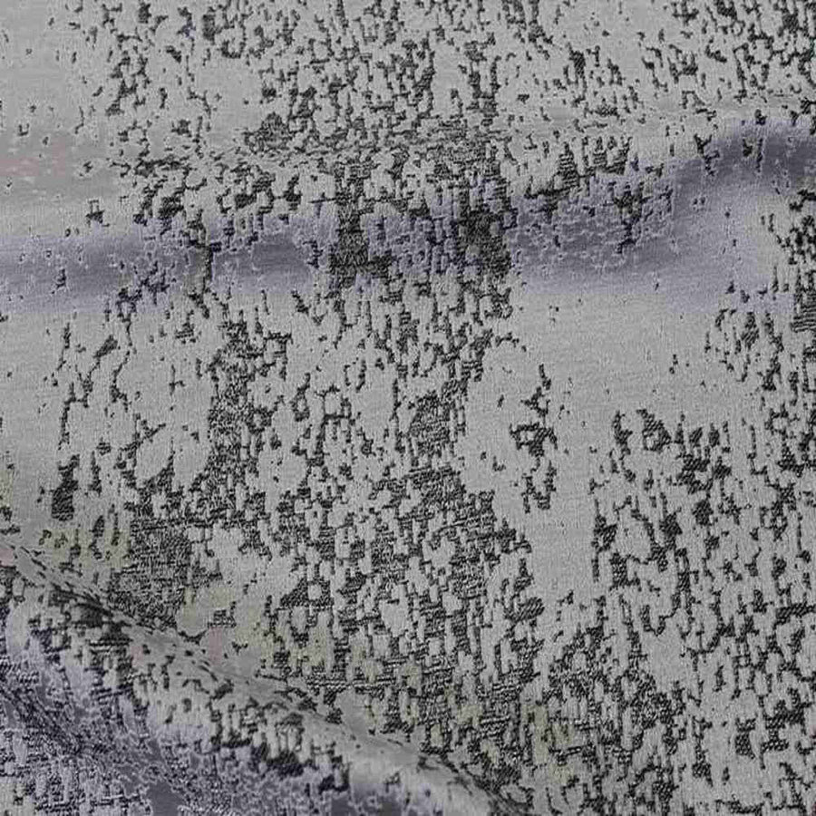 Silver Portland Jacquard Fabric by the Yard - 55 Inch Wide