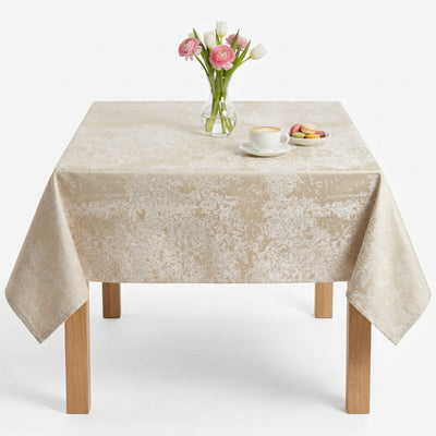 Portland Hights Jacquard Tablecloth – Ivory