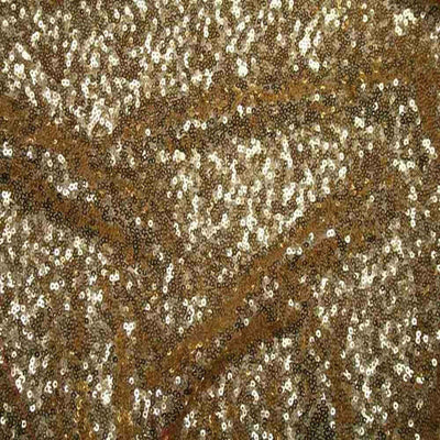 Quincy Sequin Fabric – Gold
