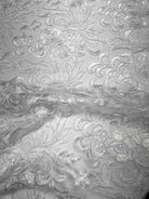 ivory REO Lace Fabric by the Yard - 54 Inch Wide