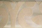 ivory RHONDA Jacquard Fabric by the Yard - 55 Inch Wide