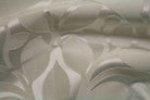snow-white RHONDA Jacquard Fabric by the Yard - 55 Inch Wide