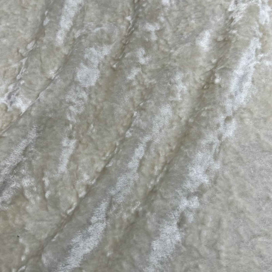 Natural Riverdale Crushed Velvet - Custom Tablecloths