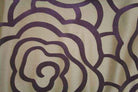 purple ROLLS ROYCE Jacquard Fabric by the Yard - 58 Inch Wide